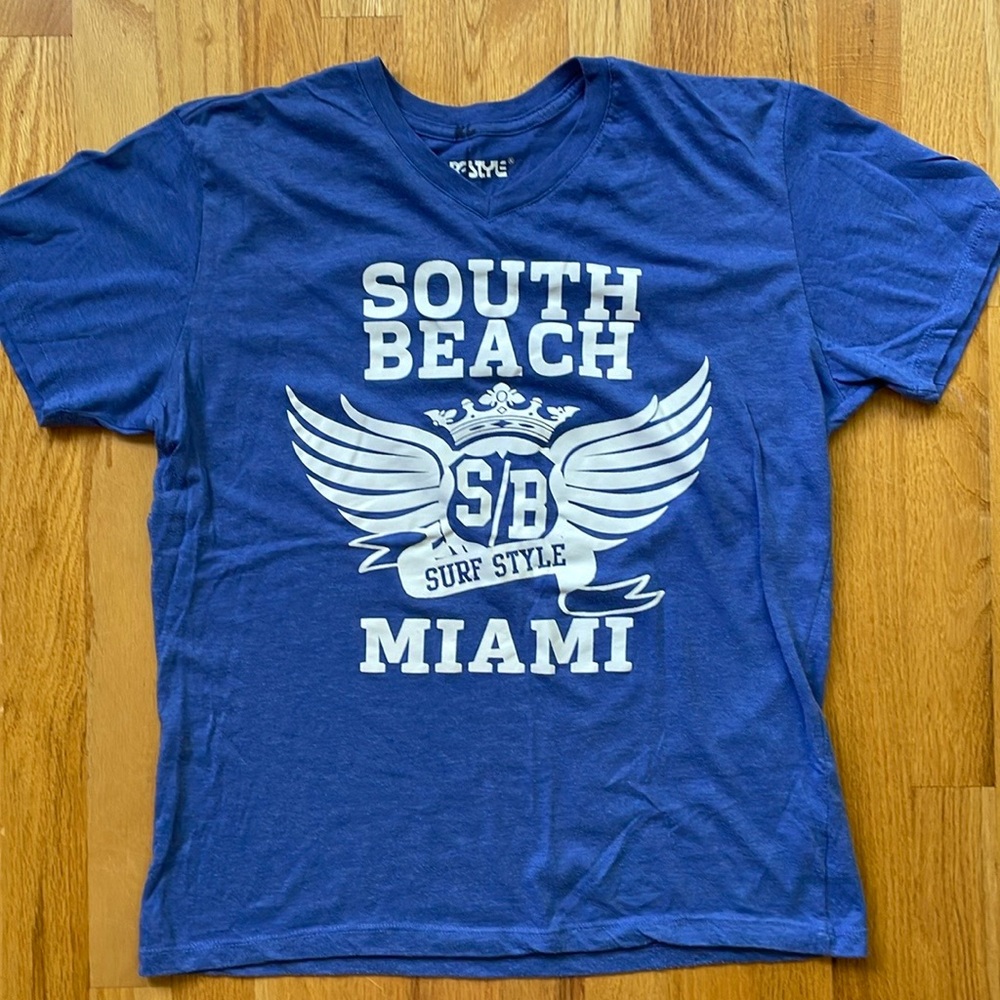 SURF STYLE TEE SOUTH BEACH MIAMI